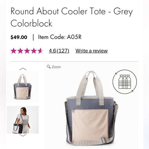 🚨RV There Yet Grey Round About Cooler - Picture 3 of 5